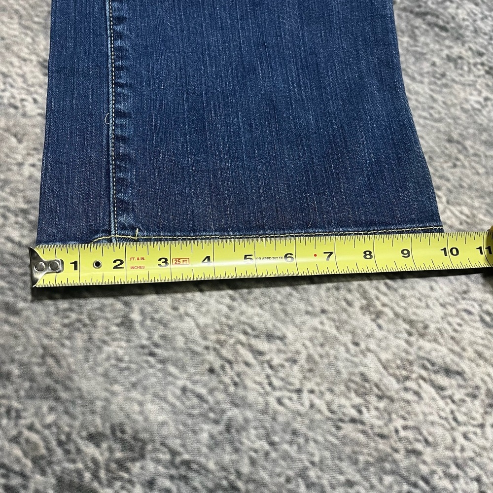 NWT Gap Low Rise Bootcut Jeans Womens 12 (34x30) Blue Western Hippie Y2K - Picture 16 of 16